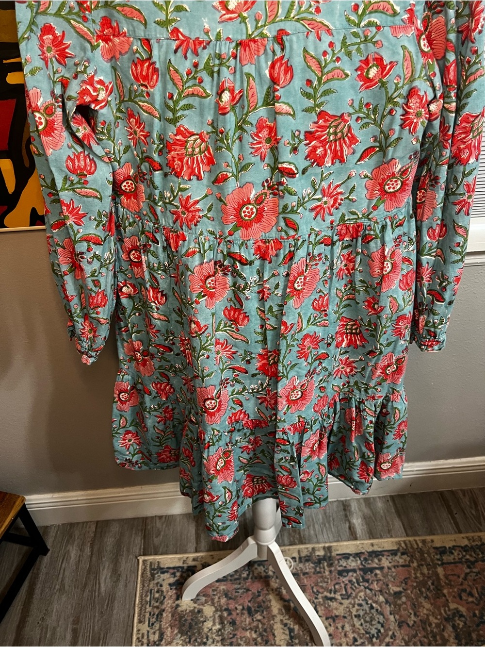 MADISON MATHEWS Dress Floral
Multicolor Small Long Sleeve - Picture 12 of 13